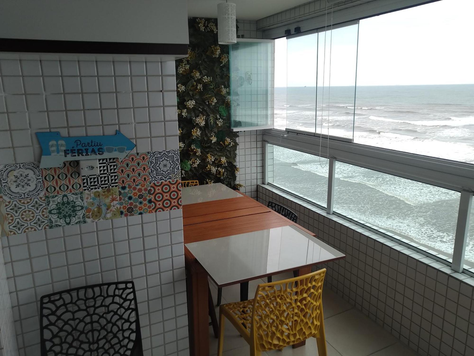 Apartamento Frente Mar Pe Na Areia Прая-Гранди Экстерьер фото